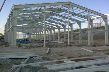 4 ADET 40/80 M ÇELİK KONSTRÜKSİYON HANGAR