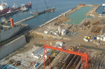 Dry Dock (Fountain Pool) & Port Construction Project