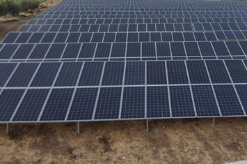Exécution du panneau solaire Corlu (8.493,80 KWP)