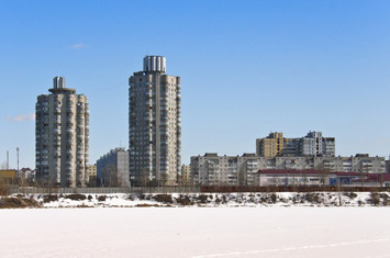 Obolon Highrise Buildings